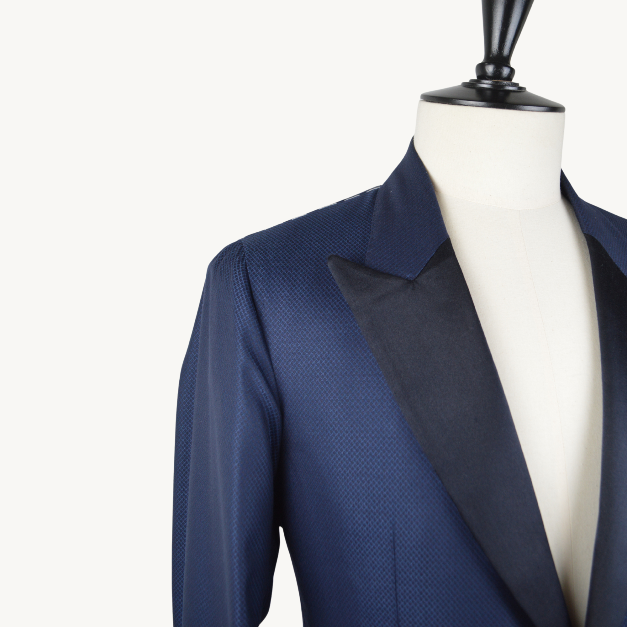 Navy Blue/Black Dinner Jacket (EU 48)