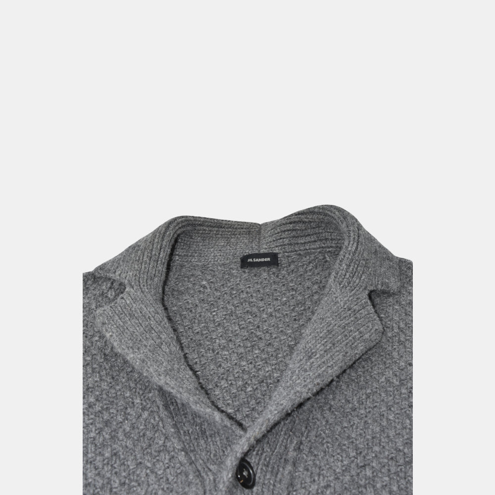 Gray Cardigan made of Wool (EU 48)