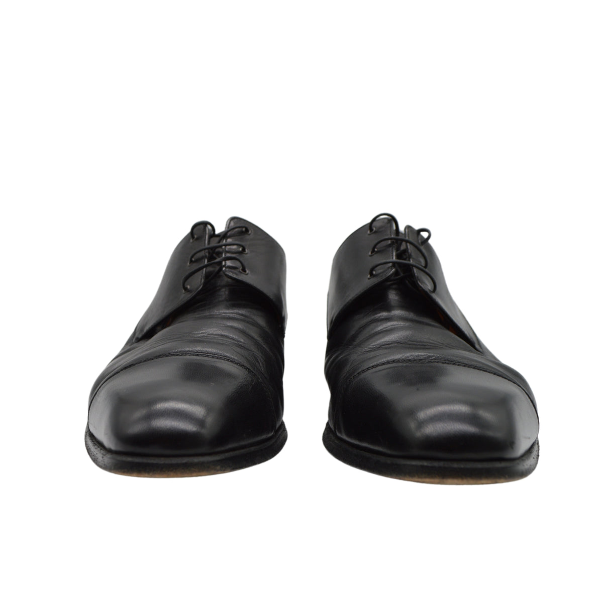 Black Shoes made of Leather (EU 42)