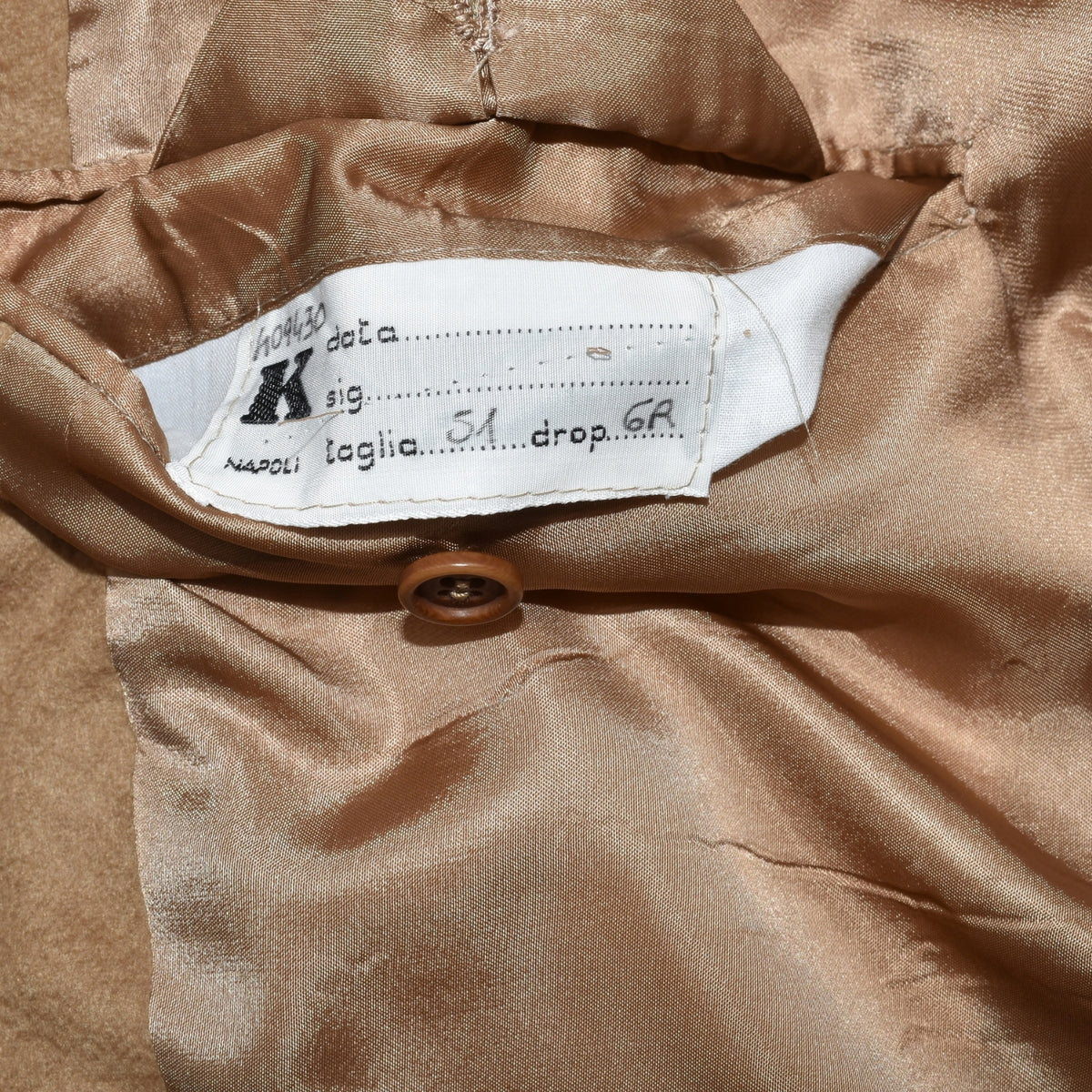 Beige Cashmere Coat (EU 52)