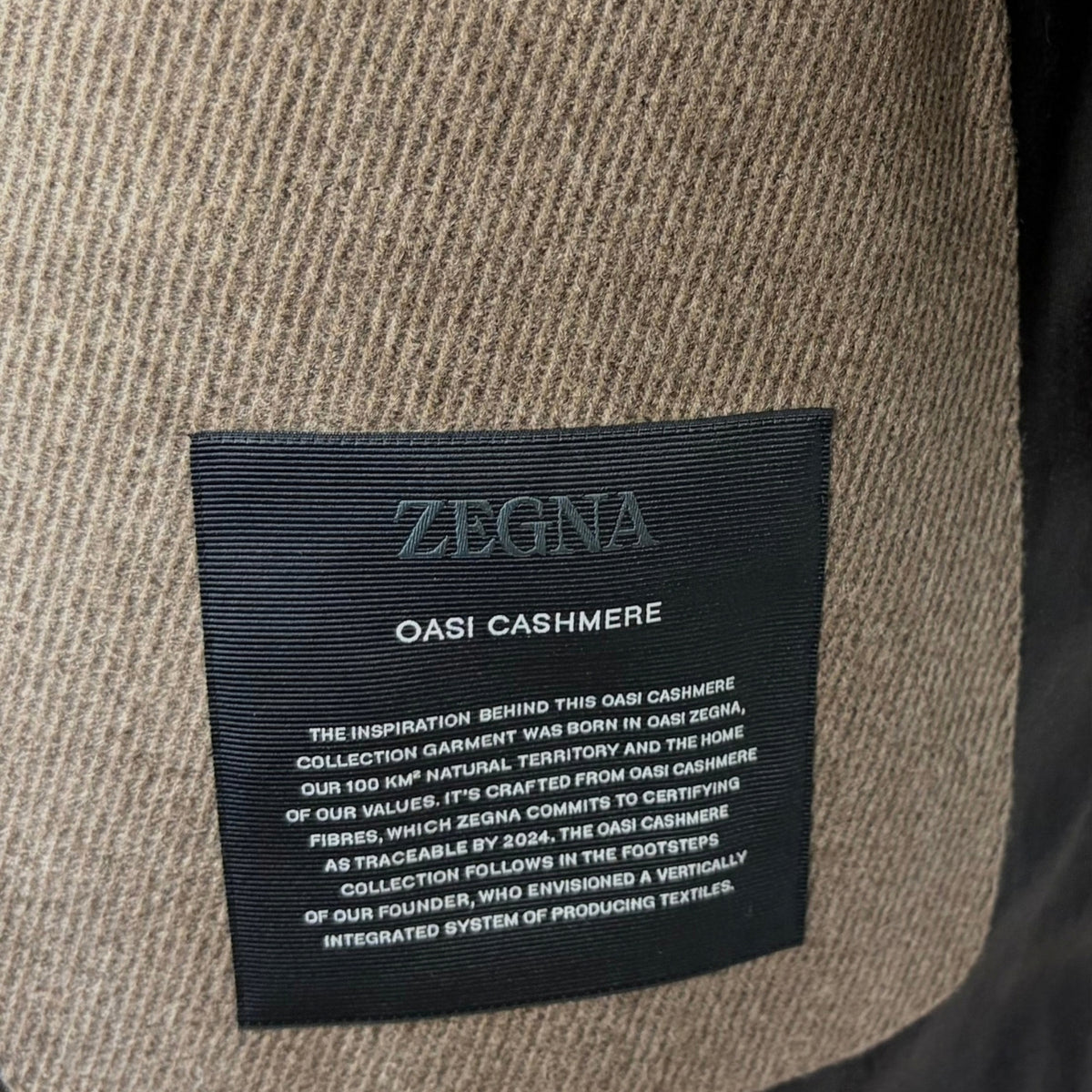 Camel Cashmere Coat