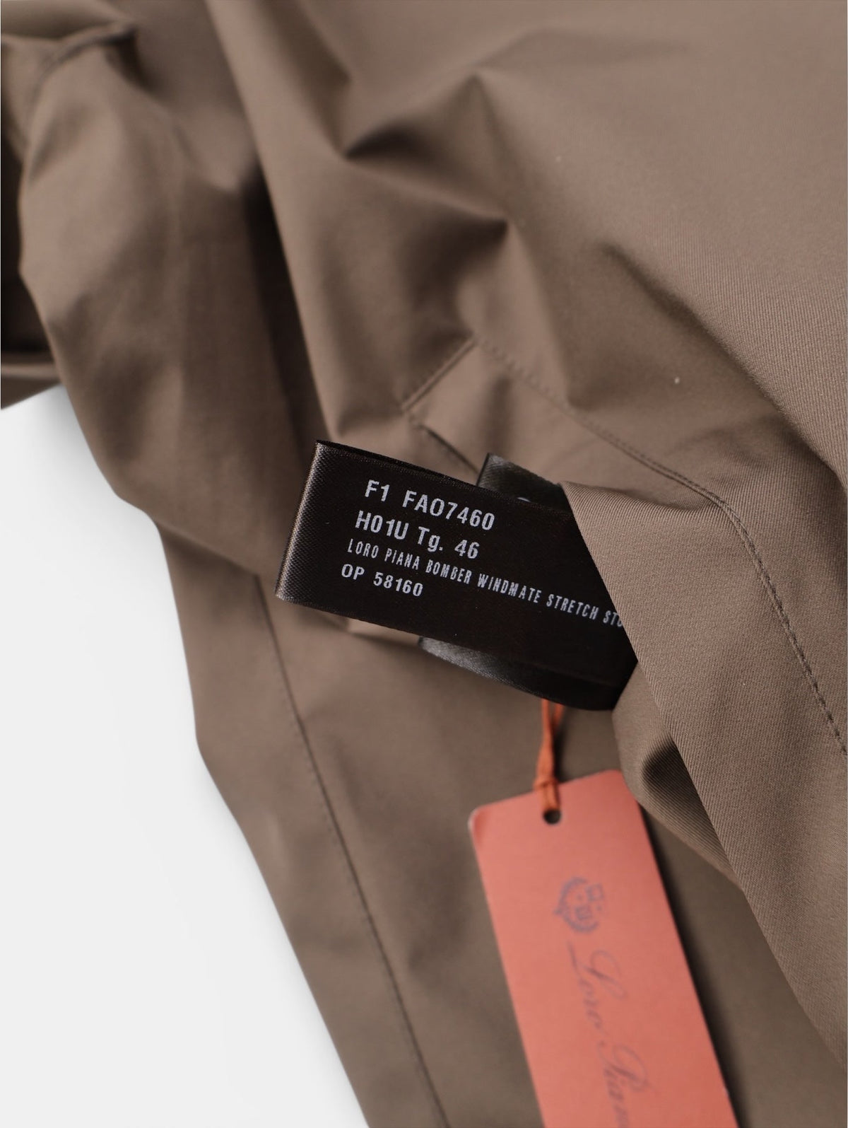 Acorn Brown Cashmere Bomber