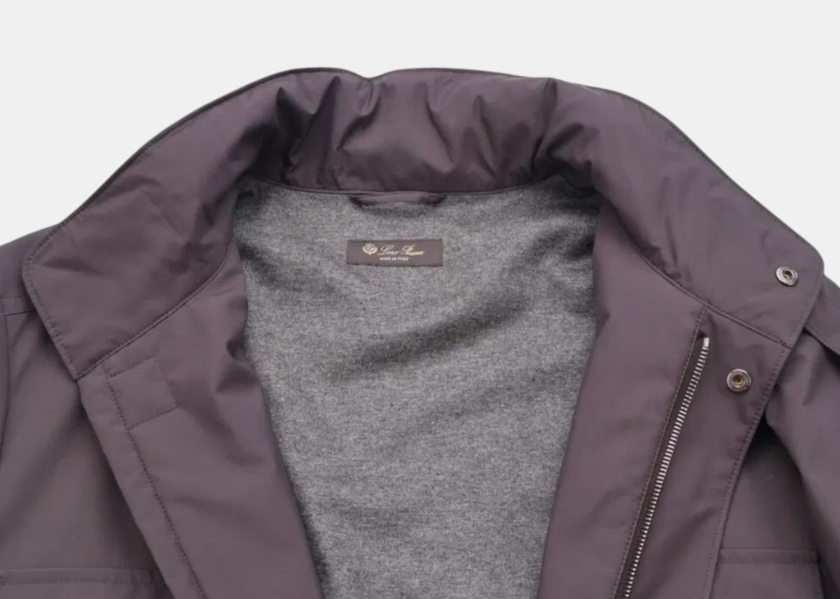 Black Coffee Cashmere Jacket