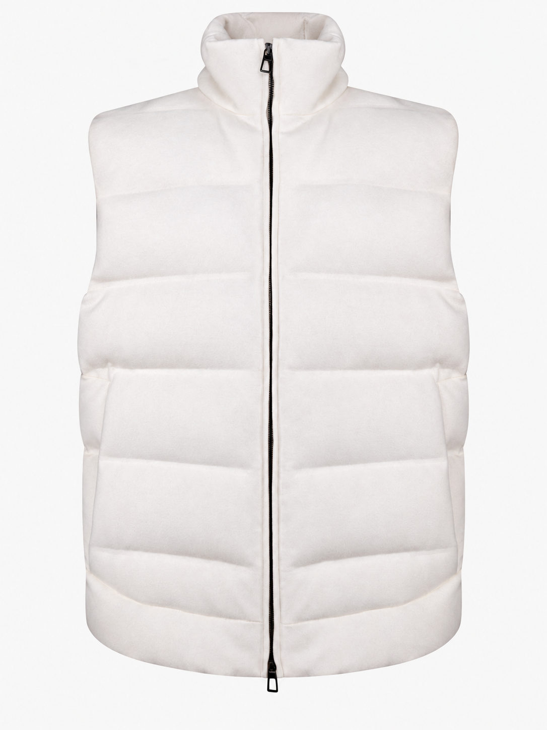 White Cashmere Down Gilet