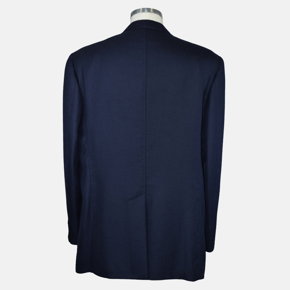 Navy Blue Cashmere Blazer