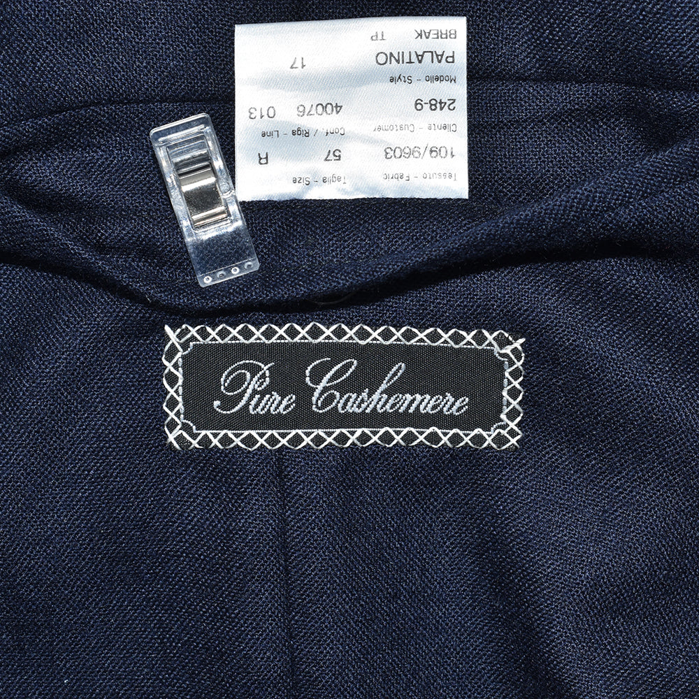 Navy Blue Cashmere Blazer