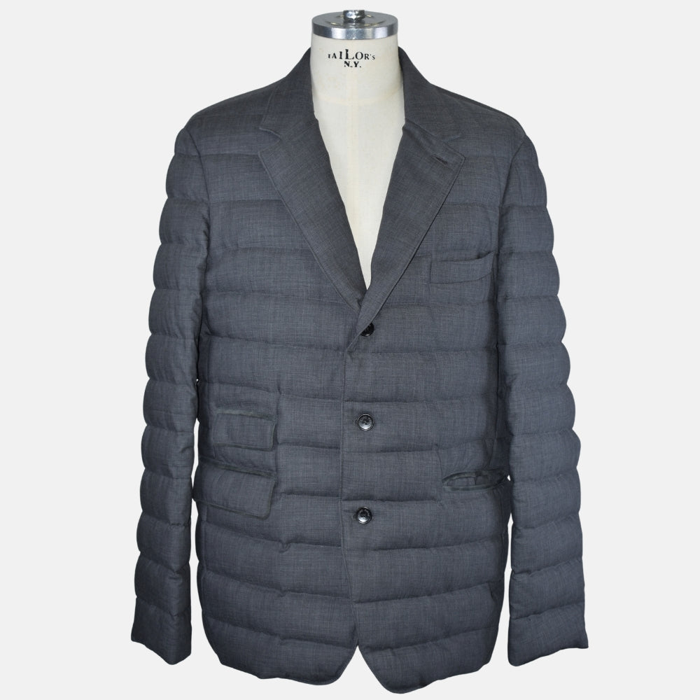 Down Jacket Grey Cashmere