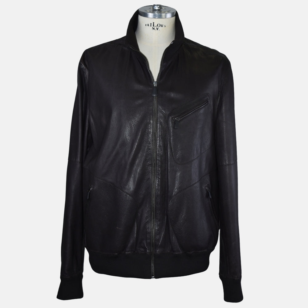 Brown Leather Jacket 56
