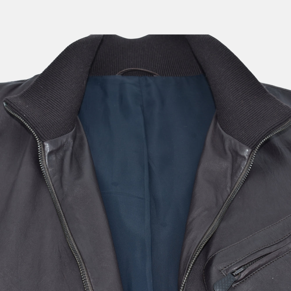 Brown Leather Jacket 56