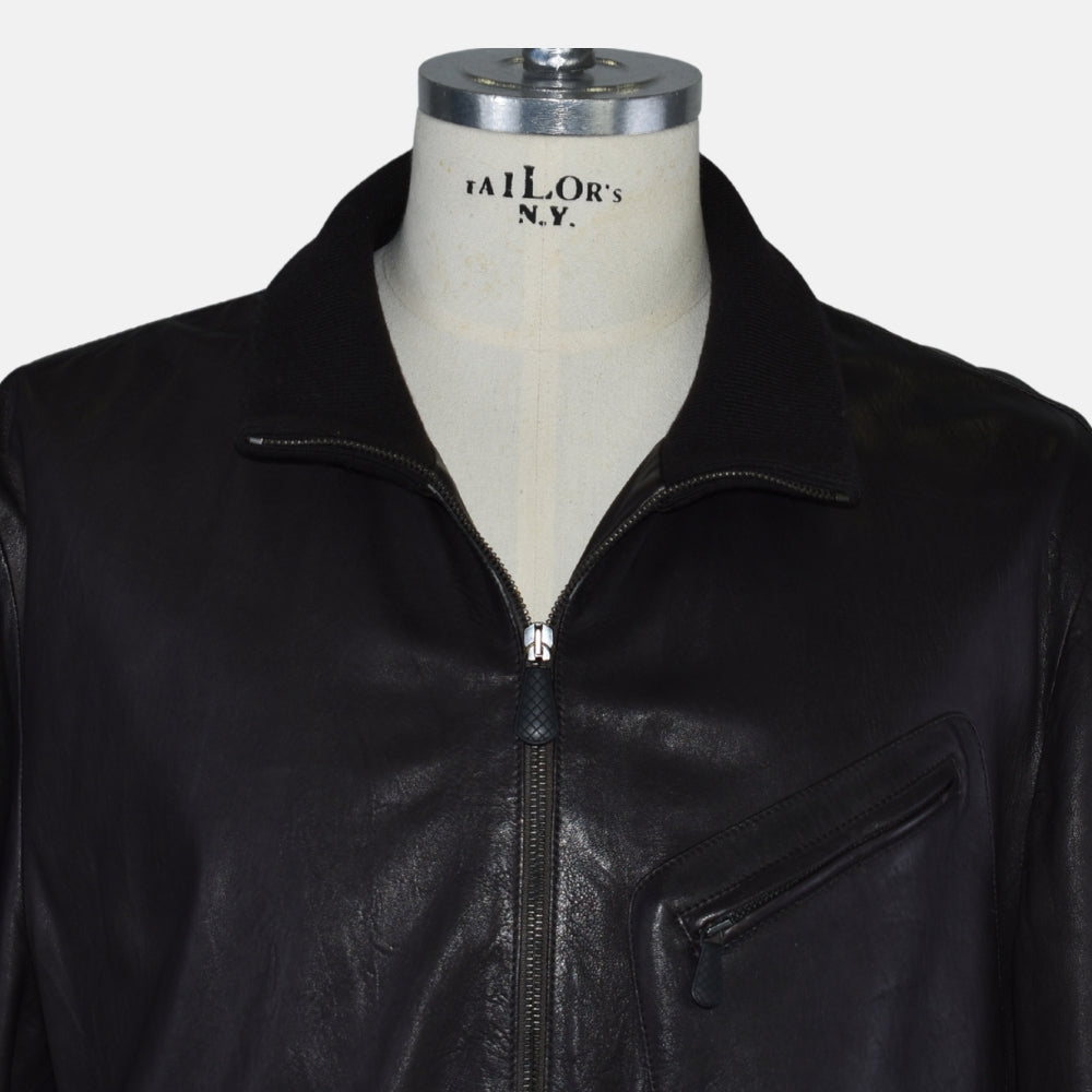 Brown Leather Jacket 56