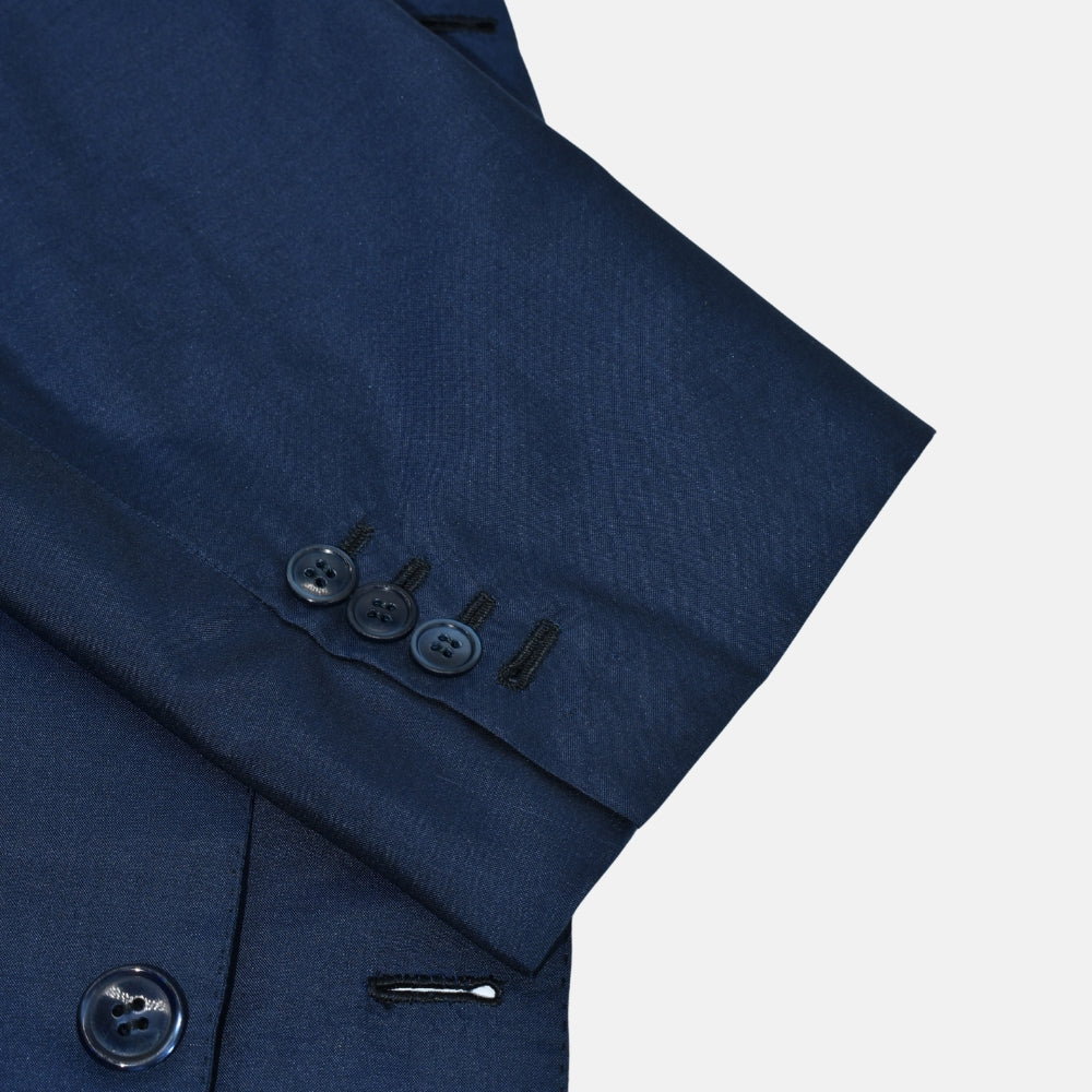 Blue Brioni Silk Blazer