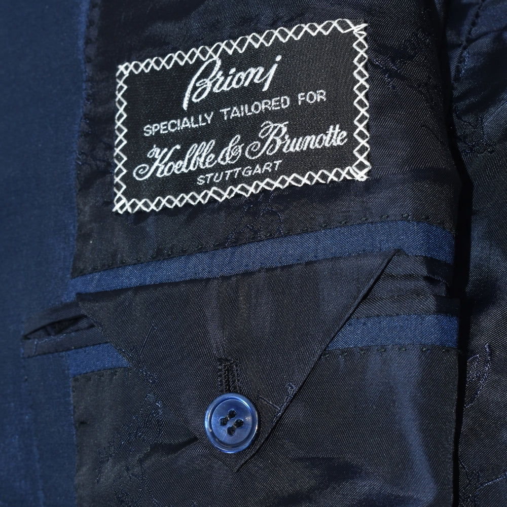 Blue Brioni Silk Blazer
