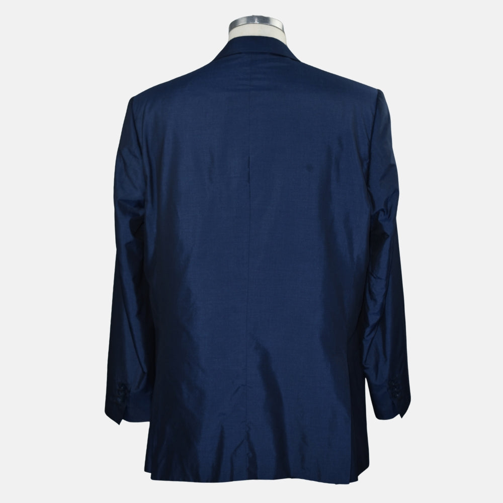 Blue Brioni Silk Blazer