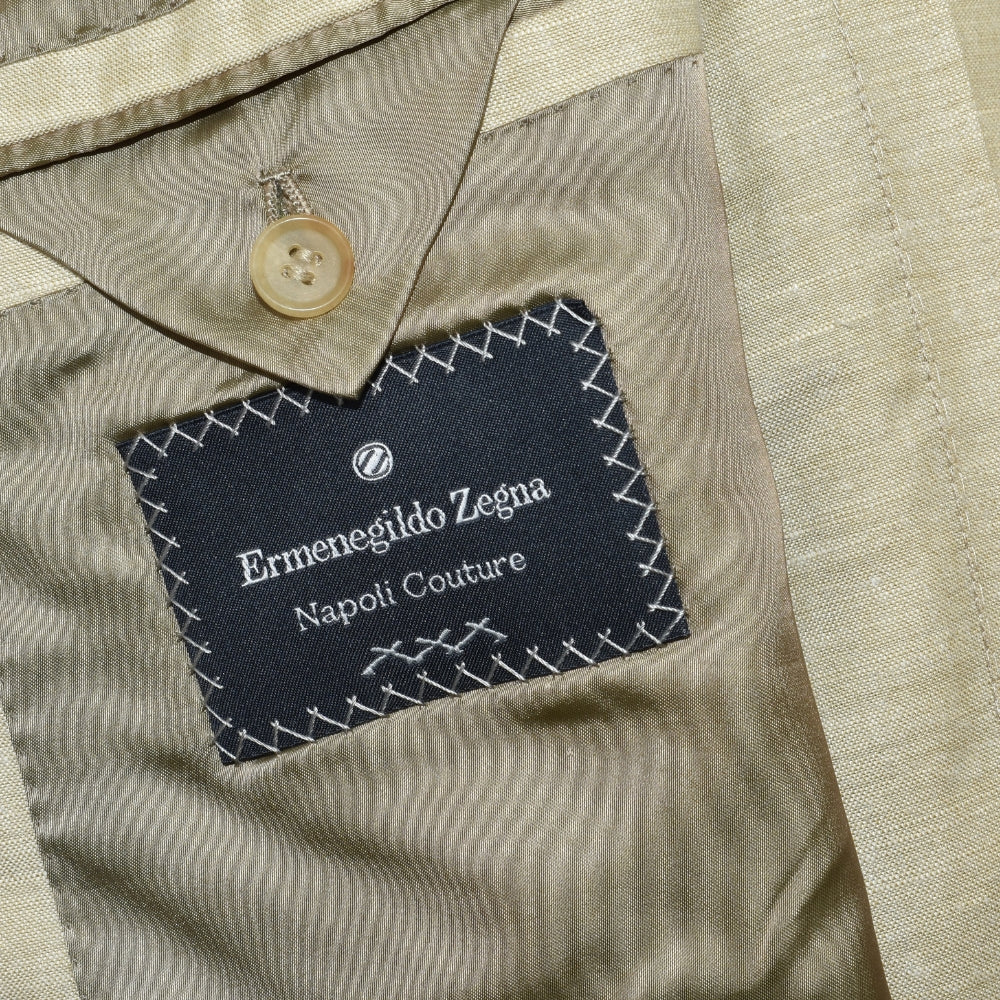 Beige Cashmere/Linen/Silk Blazer