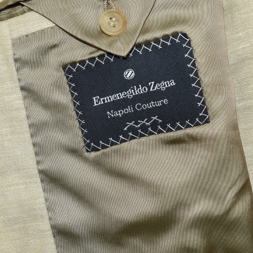 Beige Cashmere/Linen/Silk Blazer