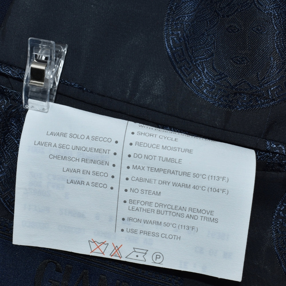 Navy Blue Suit Wool/Cashmere
