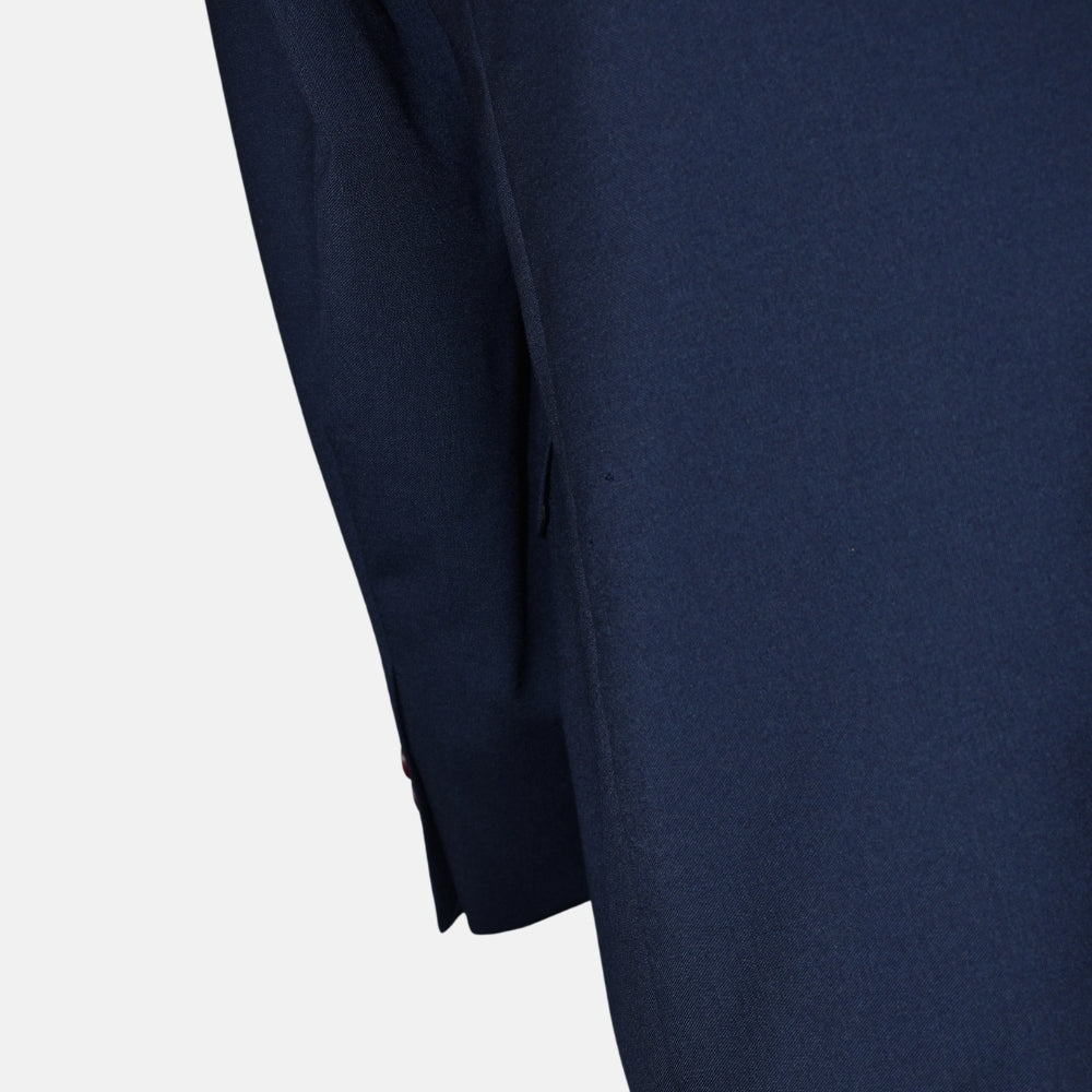 Navy Blue Suit Wool/Cashmere