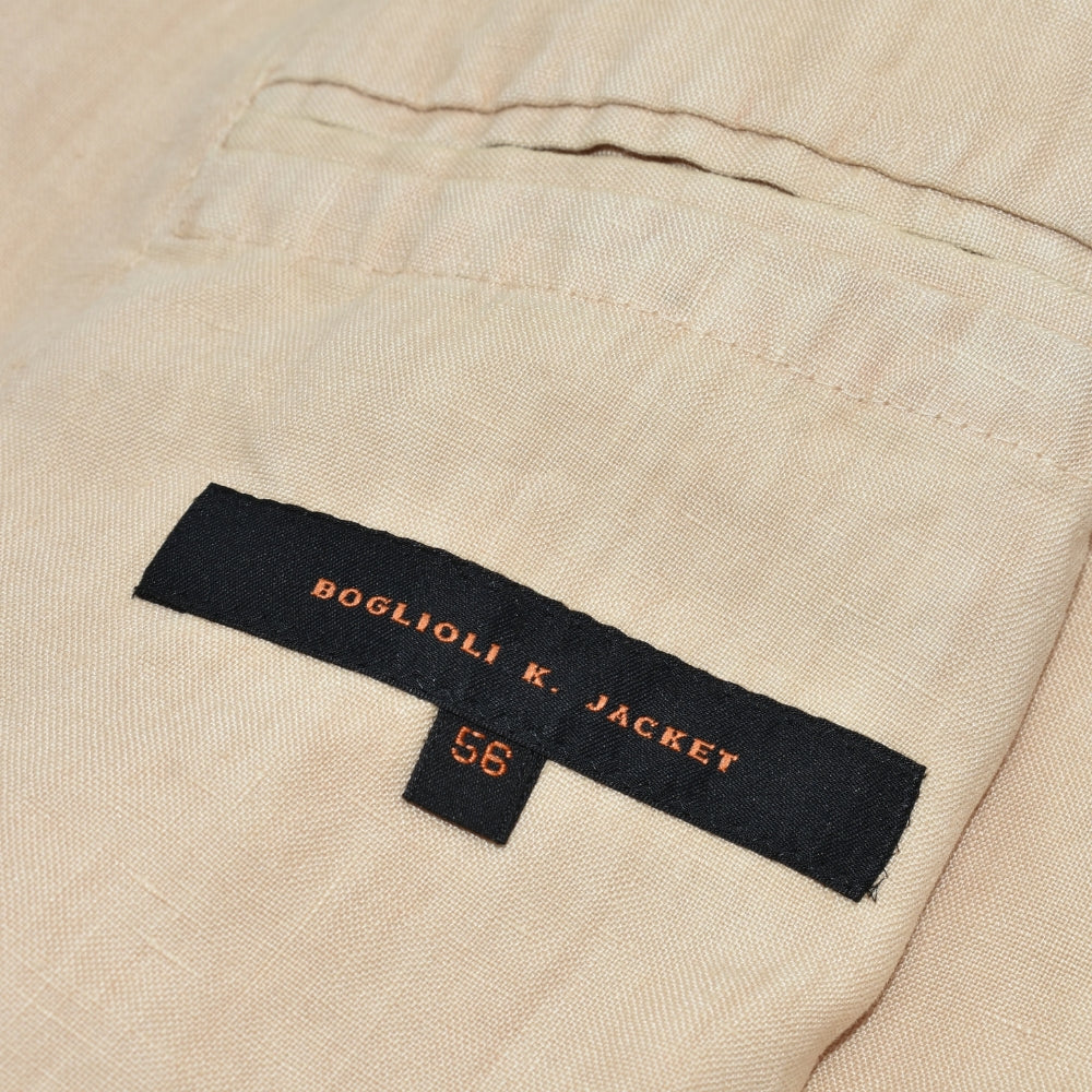 Beige Linen Blazer