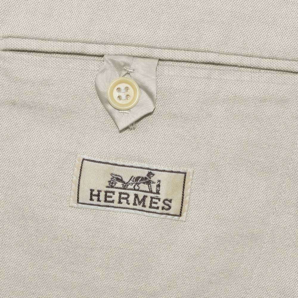 Offwhite Linen Blazer Cotton