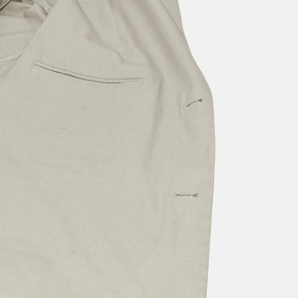 Offwhite Linen Blazer Cotton