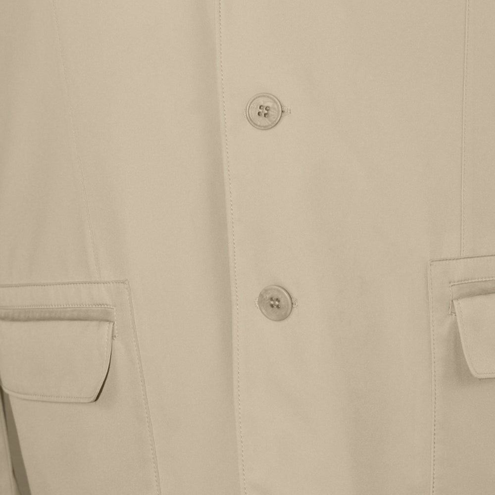 Beige Blazer Polyester Voyager