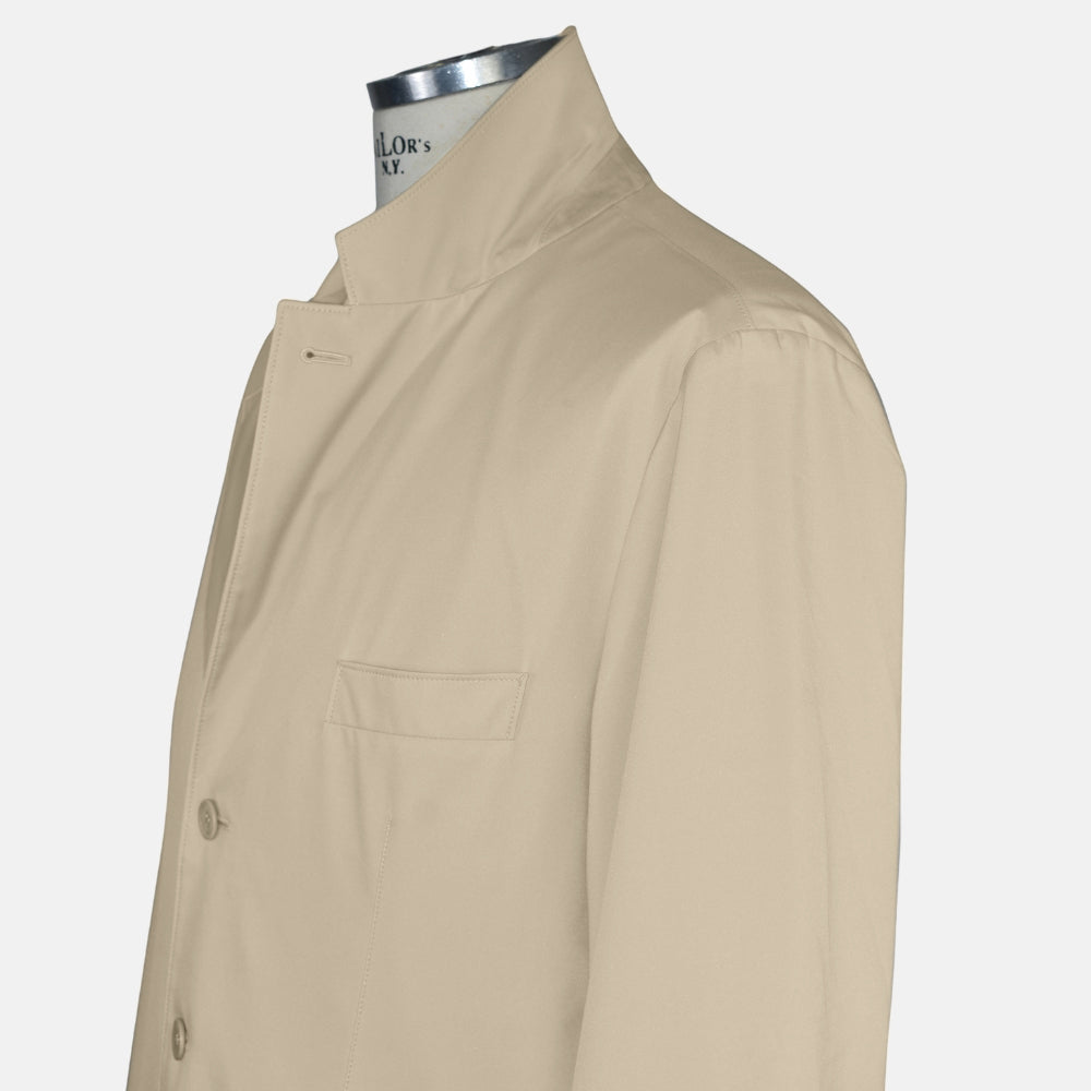Beige Blazer Polyester Voyager