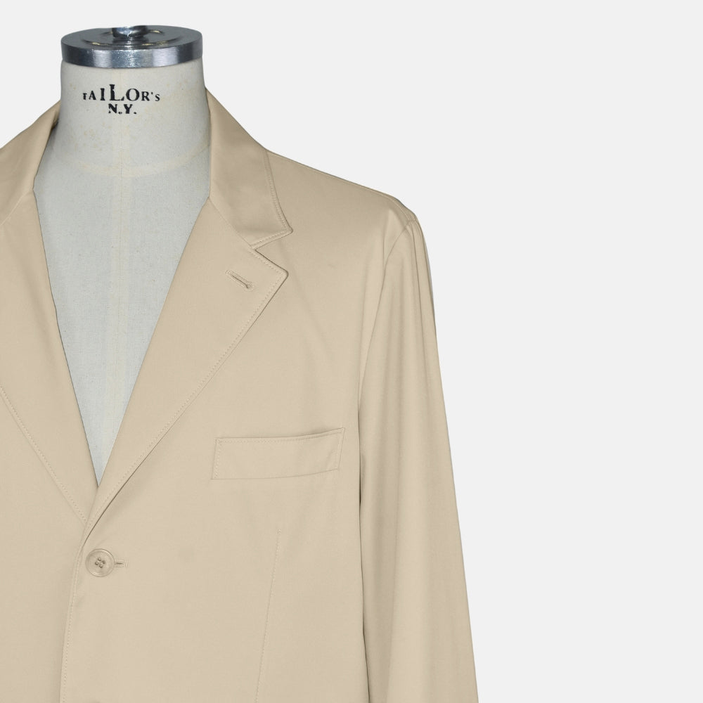 Beige Blazer Polyester Voyager
