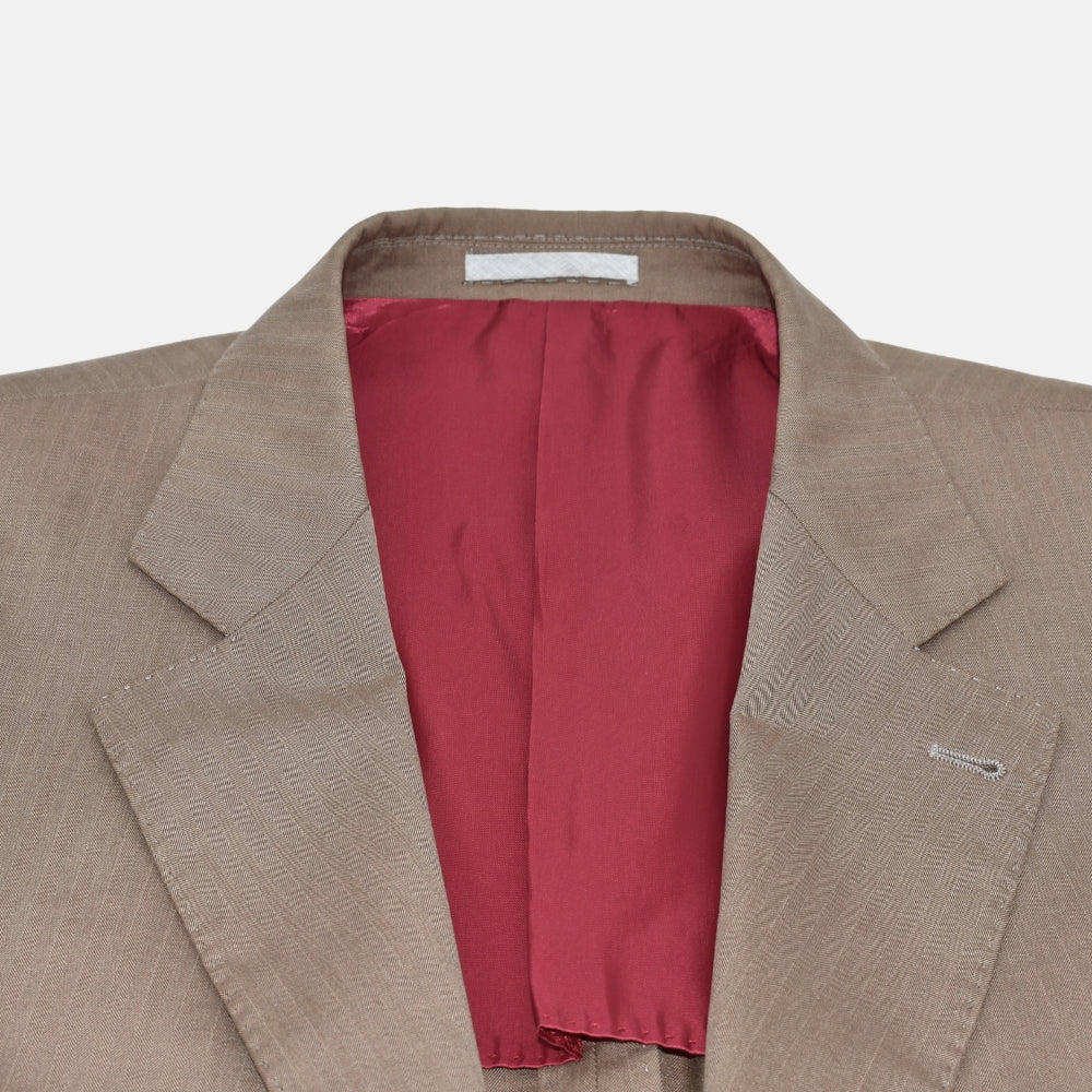 Brown Blazer Cotton 56