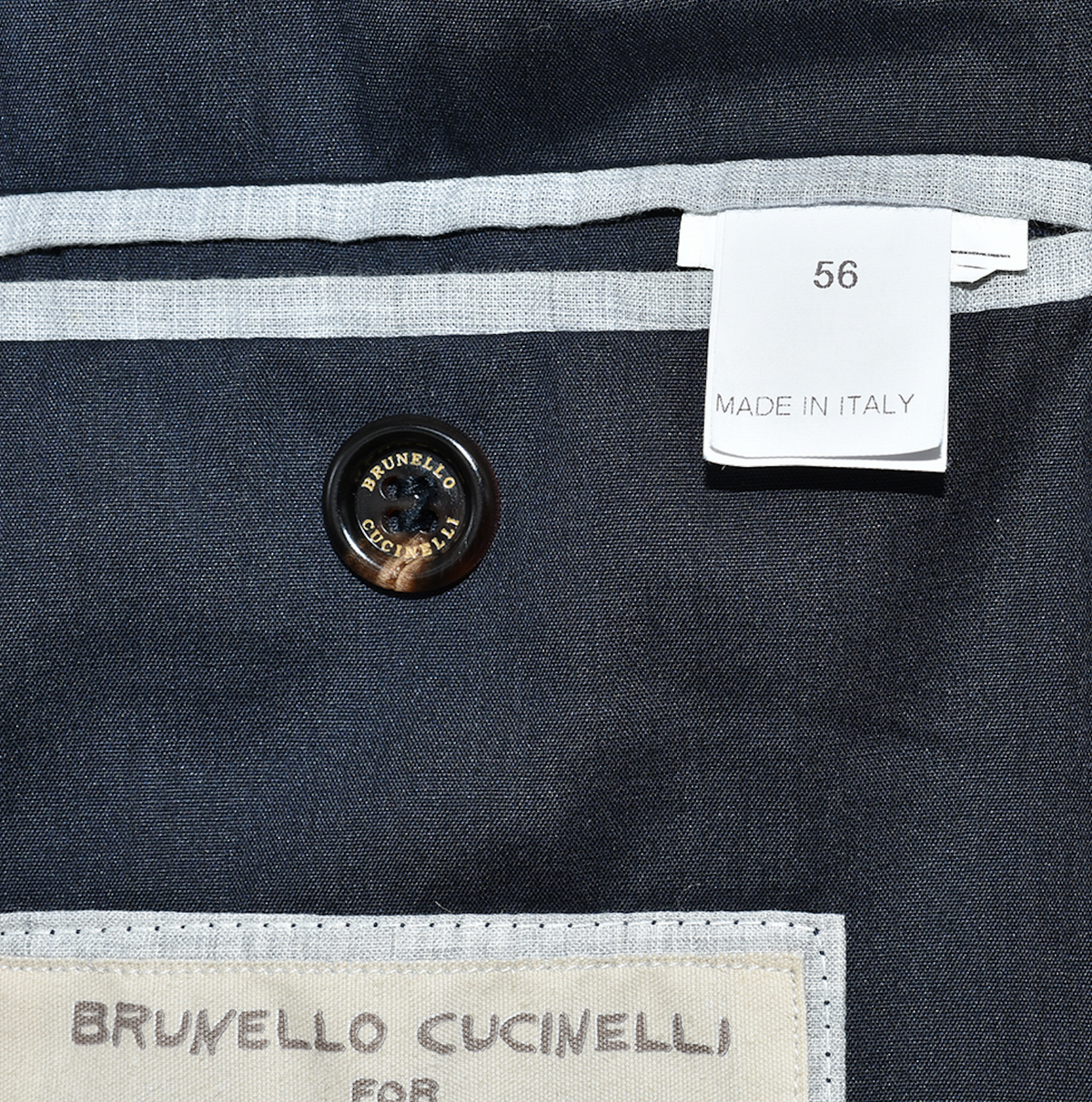 Navy Light Coat Virgin Wool / Silk