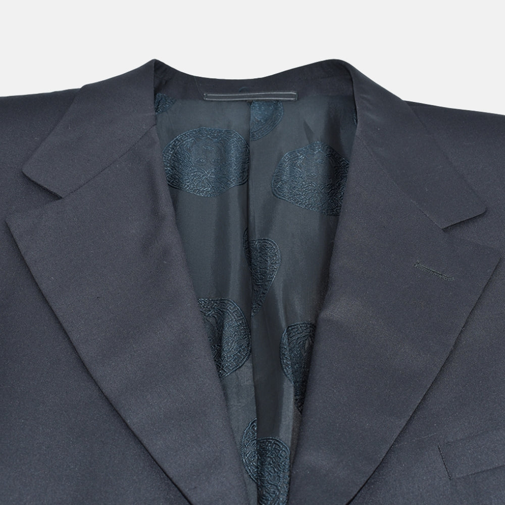 Black Wool/Silk Suit