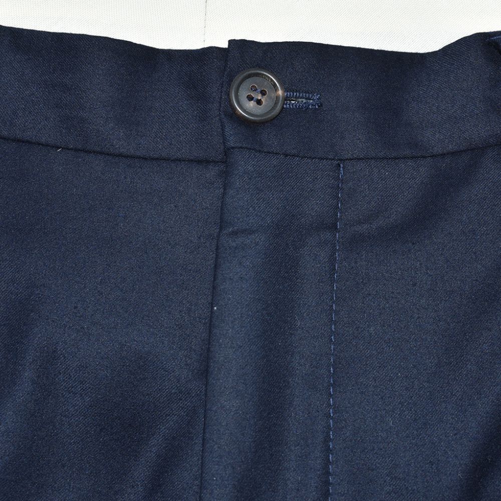 Navy Cashmere Suit Virgin Wool/Silk