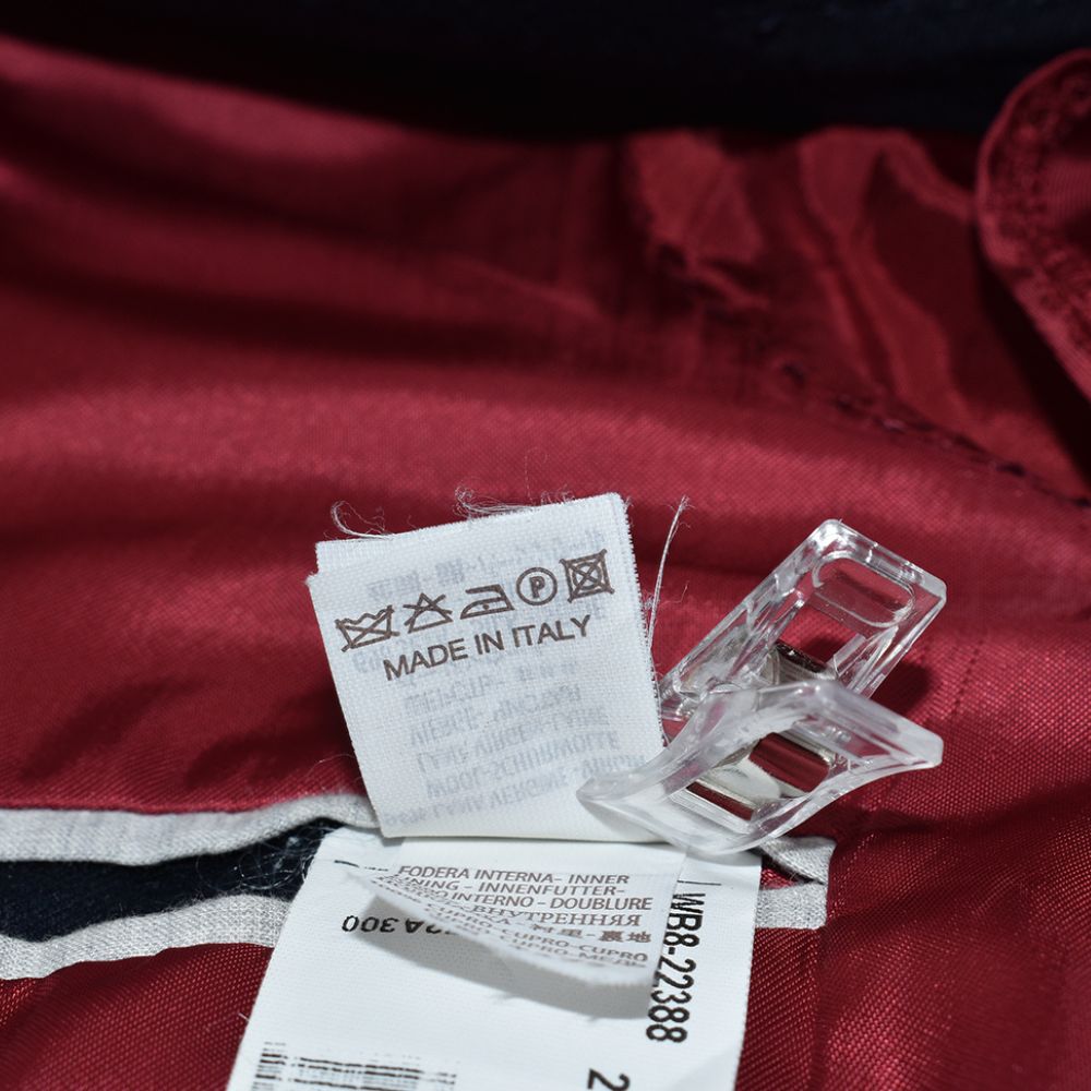 Navy Cashmere Suit Virgin Wool/Silk