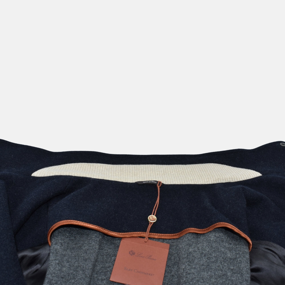 Navy Cashmere "Winter Voyager" Jacket