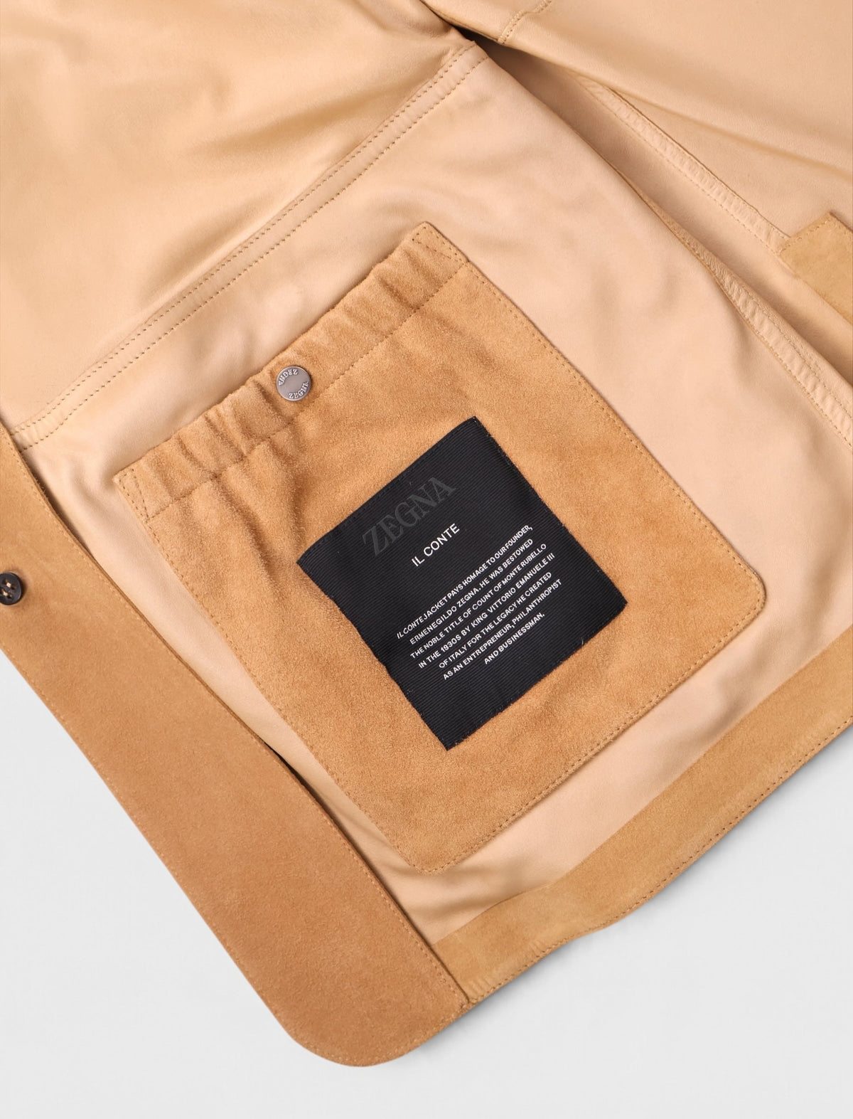 Second Skin Leather Il Conte Jacket