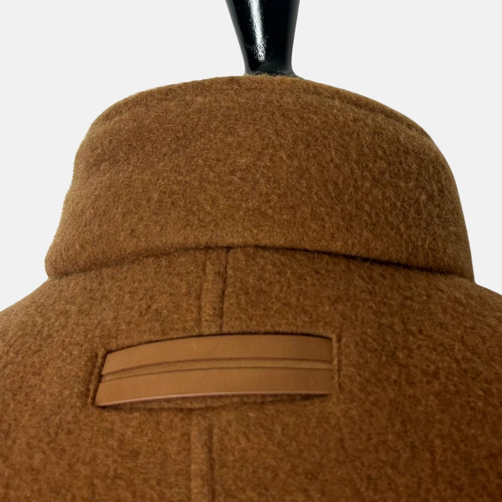 Brown Down Jacket made of Cashmere (EU 48)