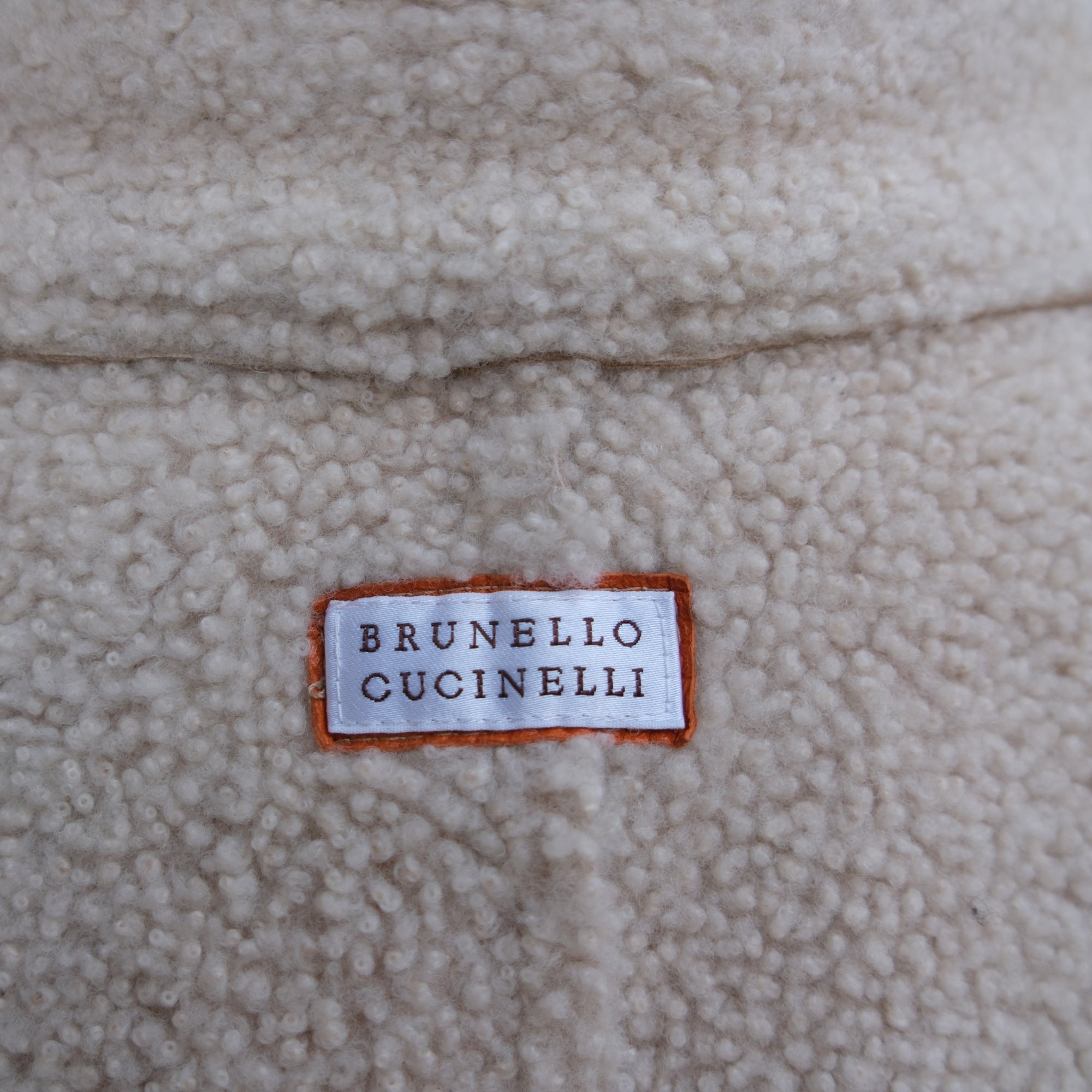 Beige Shearling Coat (M)