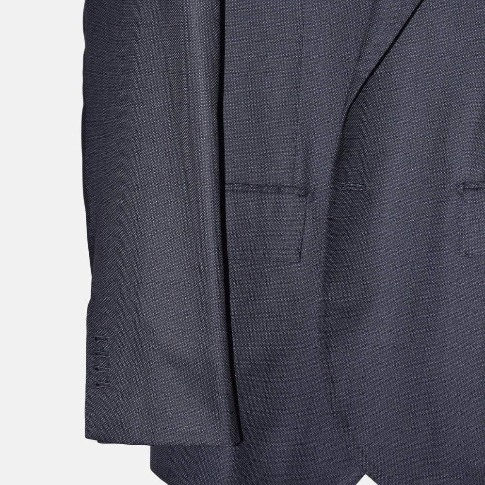 Mitternachtsblauer Wollblazer (EU 50)