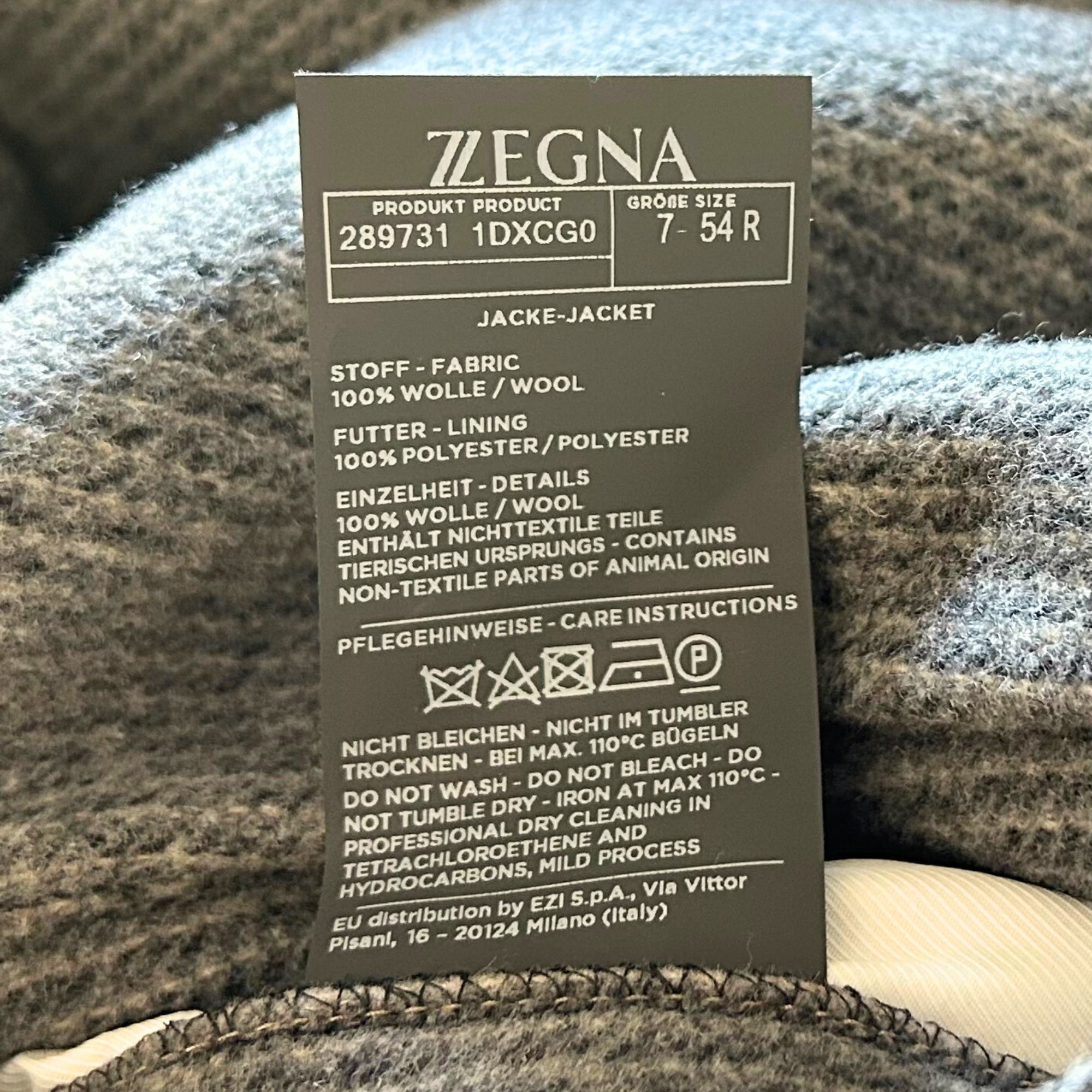 Gray Shirt Jacket made of Wool (EU 54)