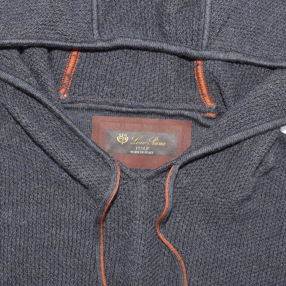 Grey Hoodie made of Virgin Wool (M)