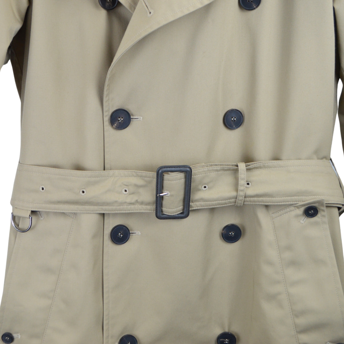 Beiger Trenchcoat aus Polyester/Baumwolle (EU 48)