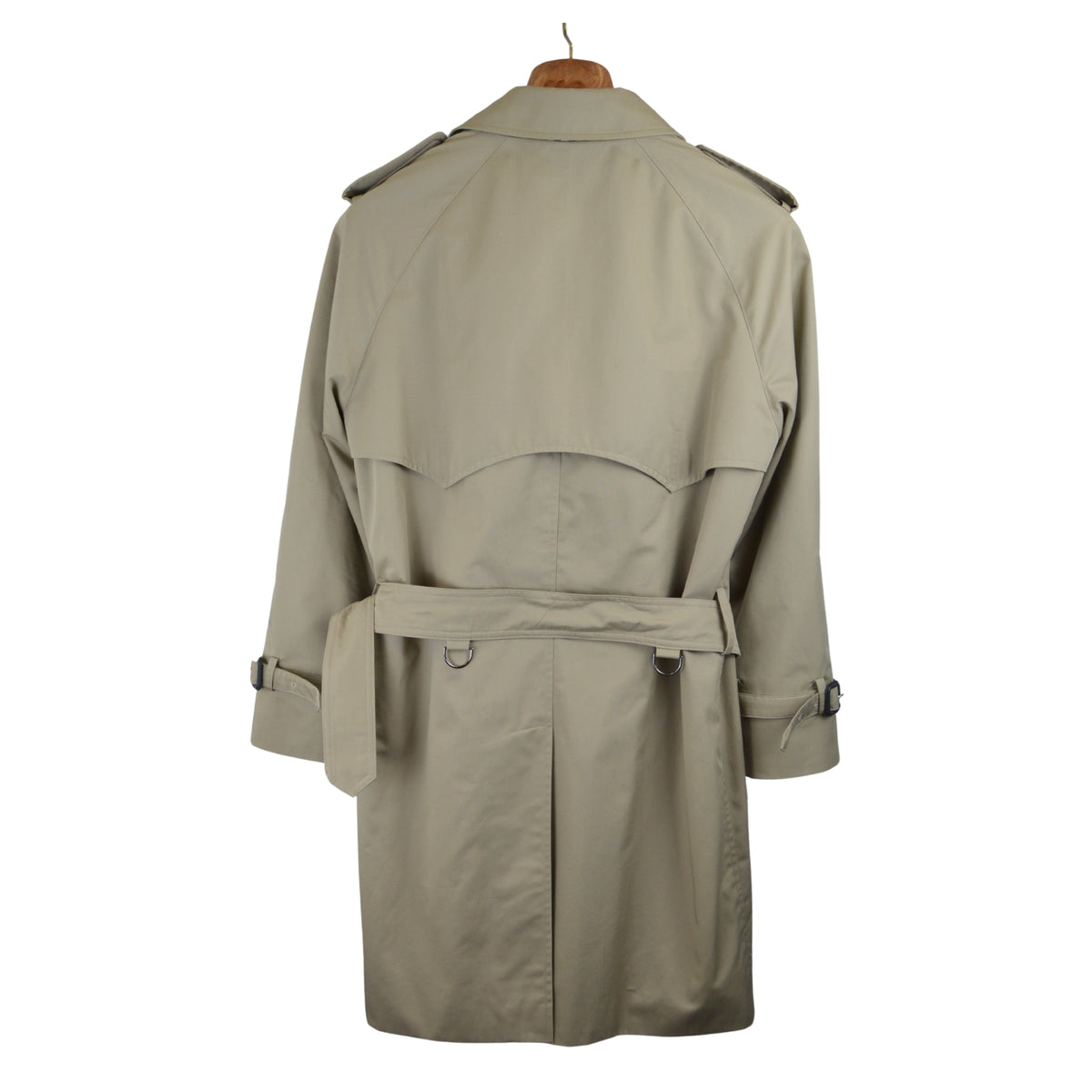 Beiger Trenchcoat aus Polyester/Baumwolle (EU 48)
