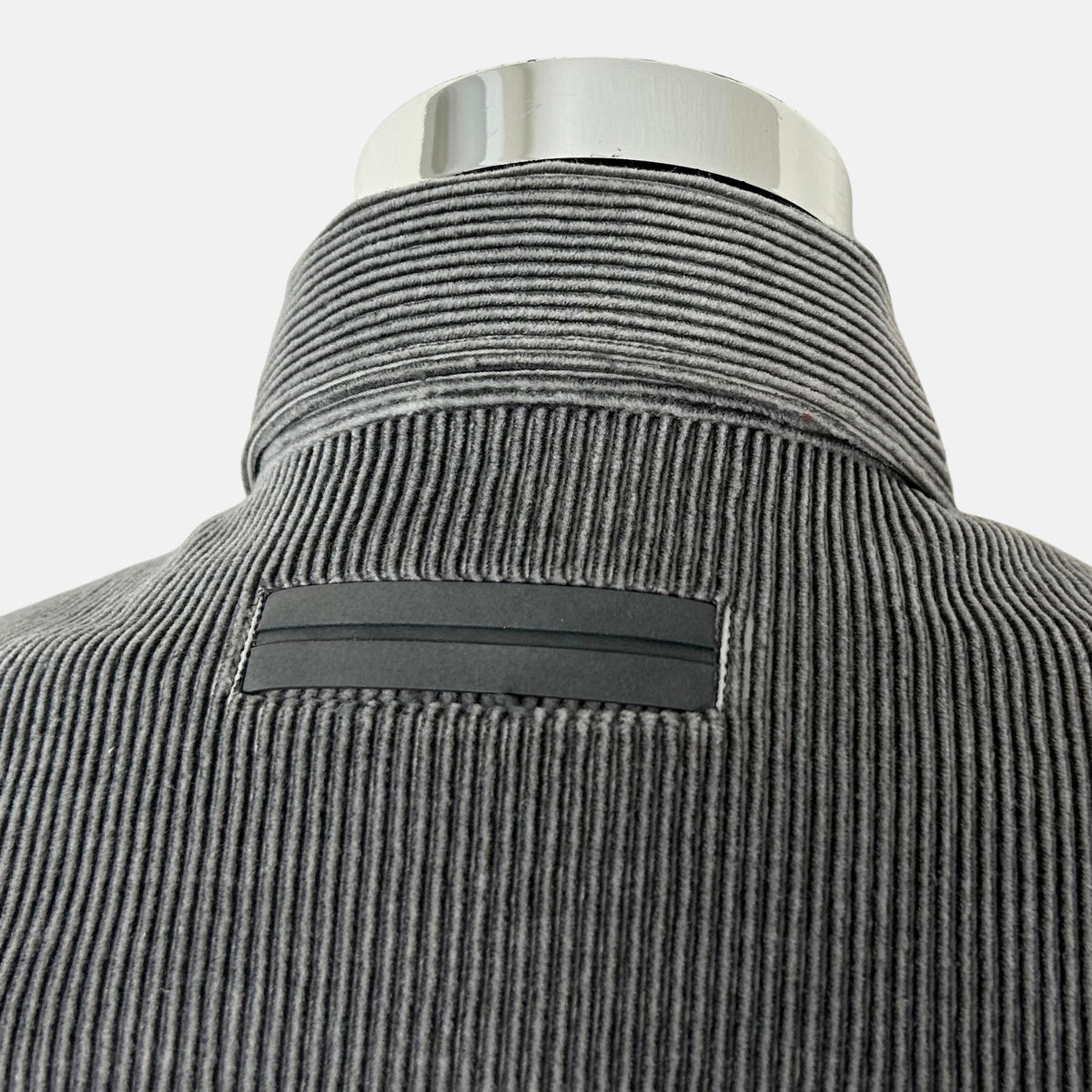 Graues Overshirt aus Baumwolle/Kaschmir (M)