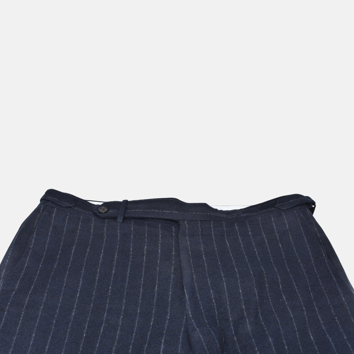 Navy Chalkstripe Suit made of Wool (EU 50)