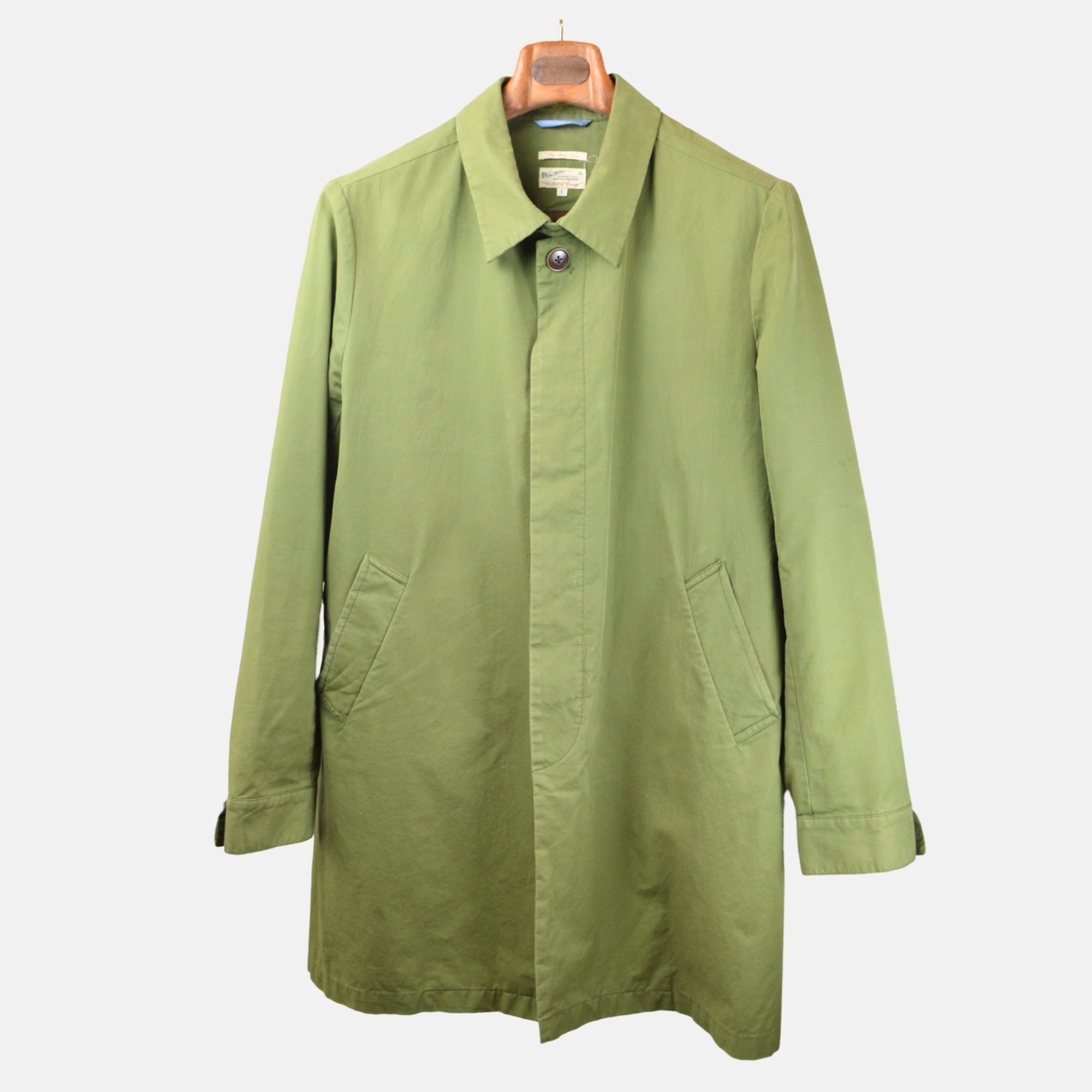 Green Coat made of Cotton/Polyester/Nylon (L)