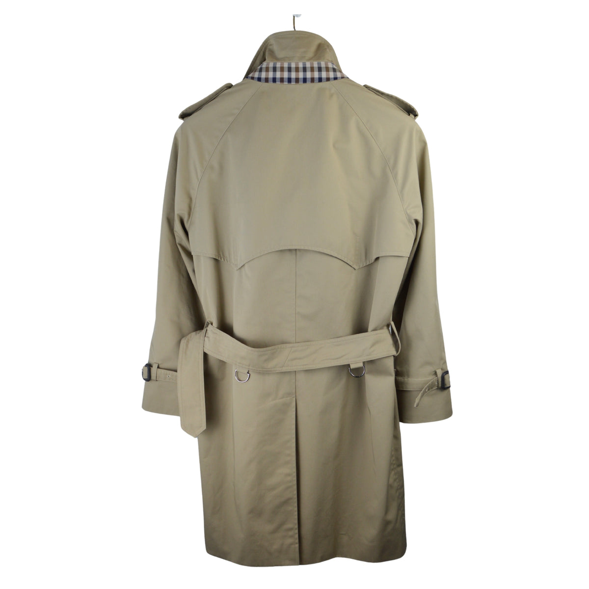 Beiger Trenchcoat aus Polyester/Baumwolle (EU 48)