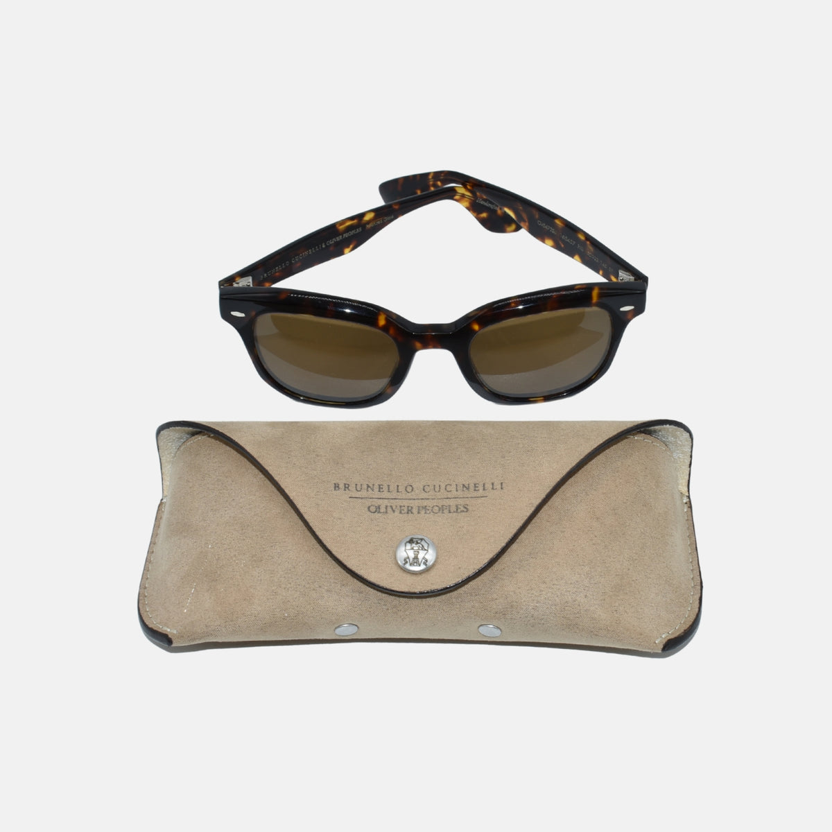 Brown-Horn Sunglasses