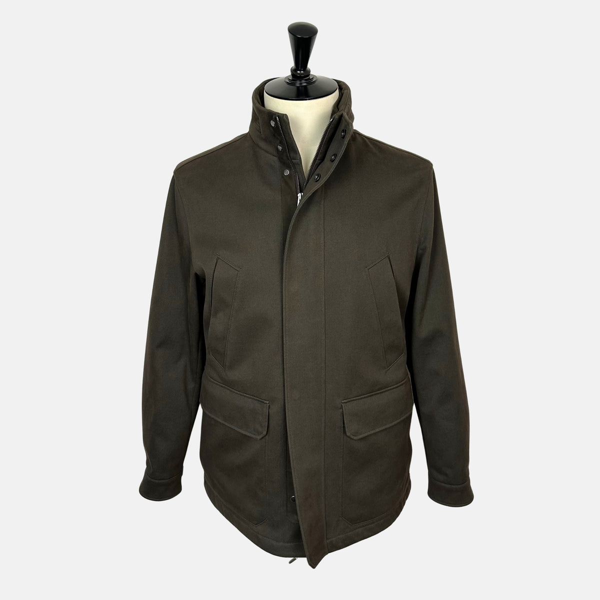 Mud Brown Jacket made of Cotton/Cashmere (EU 48)