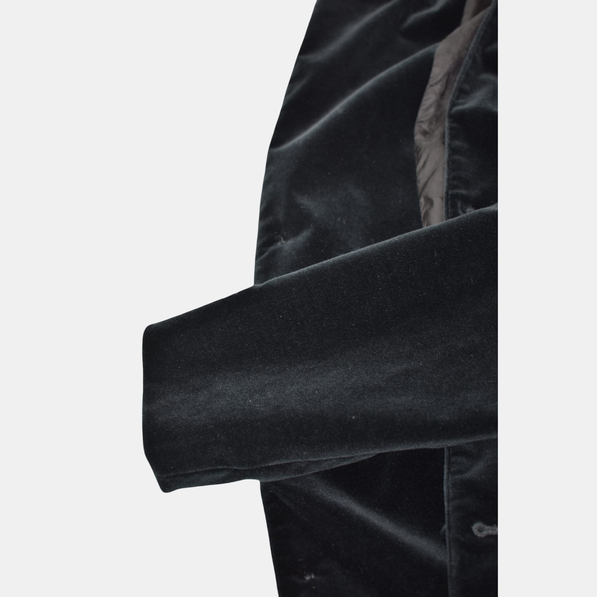 Black Velvet Blazer made of Cotton (M)