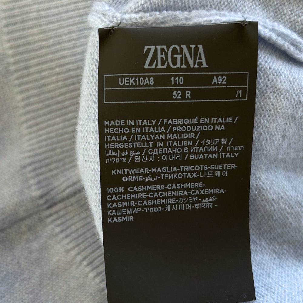 Light Blue Sweater made of Cashmere (EU 52)