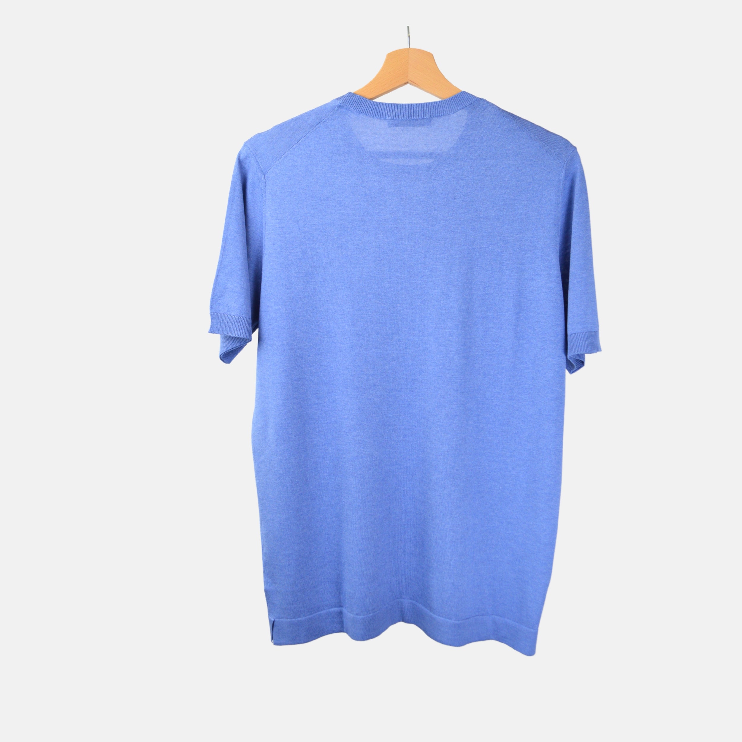 Blue T-Shirt made of Silk (EU 50)